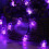 Halloween Spindelljusslinga 40 LED 5,7 m 4