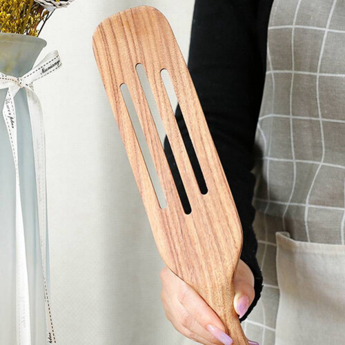 Träspatel för kök, nonstick-beläggning, 1 st 1