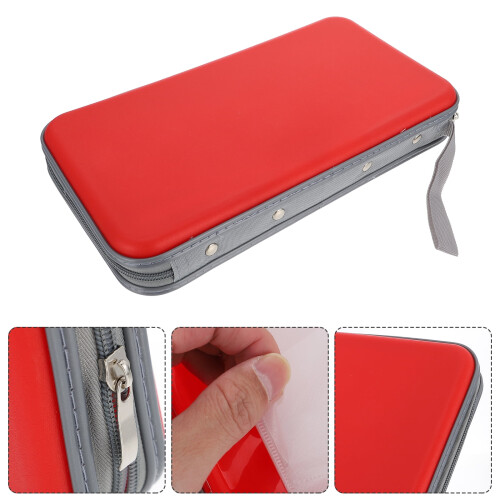 CD storage case anti-pressure hard 80-slot 2