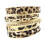 Pulsera elástica de mujer con estampado de leopardo 1
