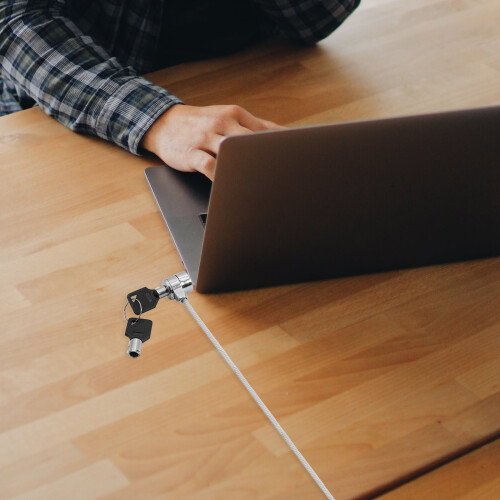 Laptopkabelslot met sleutel, beveiligingshardware, 2 sets 2