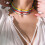 Κολιέ choker με πολύχρωμες χάντρες για την παραλία για γυναίκες 3