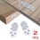 Mosiee zinc alloy folding table hinges2pcs 1
