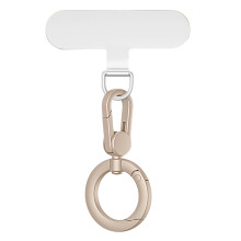 Lanière de téléphone rotative à 360 avec mousqueton détachable et