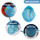 Helmet Cooling Pad Insert Liner 2 pcs 5