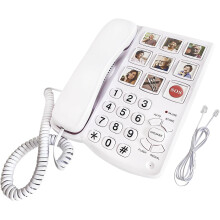 Senior Big Button Landline Phone with Extra Loud Ringer and