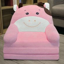 Sofá cama infantil plegable de felpa TAKTUK 2 en 1