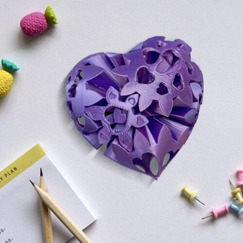 Christmas Decor Cut Outs Hearts and Balls Set