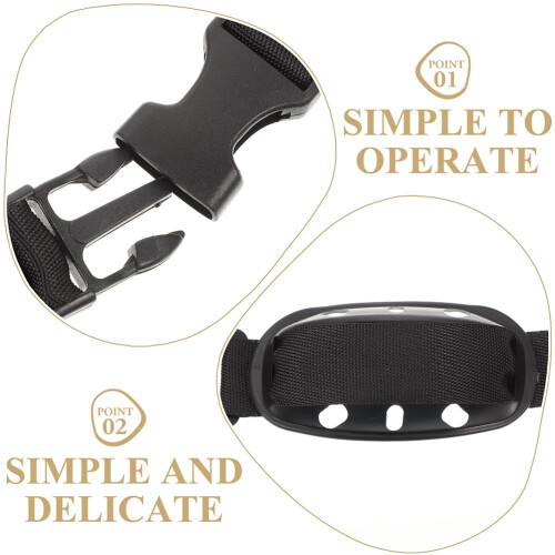 Hard Hat Chin Strap Nylon 3 Pieces 1