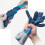 Winter Work Gloves Latex Fully Soaked Waterproof 1 Pair 5