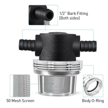 Filtro para bomba de agua Mosiee de 1/2 pulgada