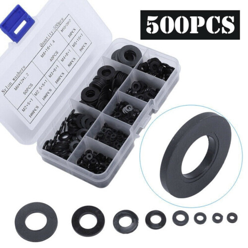 Mosiee Nylon-Flach-O-Ring-Dichtung M2-M10