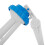 Toilet Water Valve Silent Fill Kit Plastic Adjustable 2 pcs 4