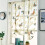 Sheer Curtains Flower Pattern Rod Lift Design 1 Pair 6
