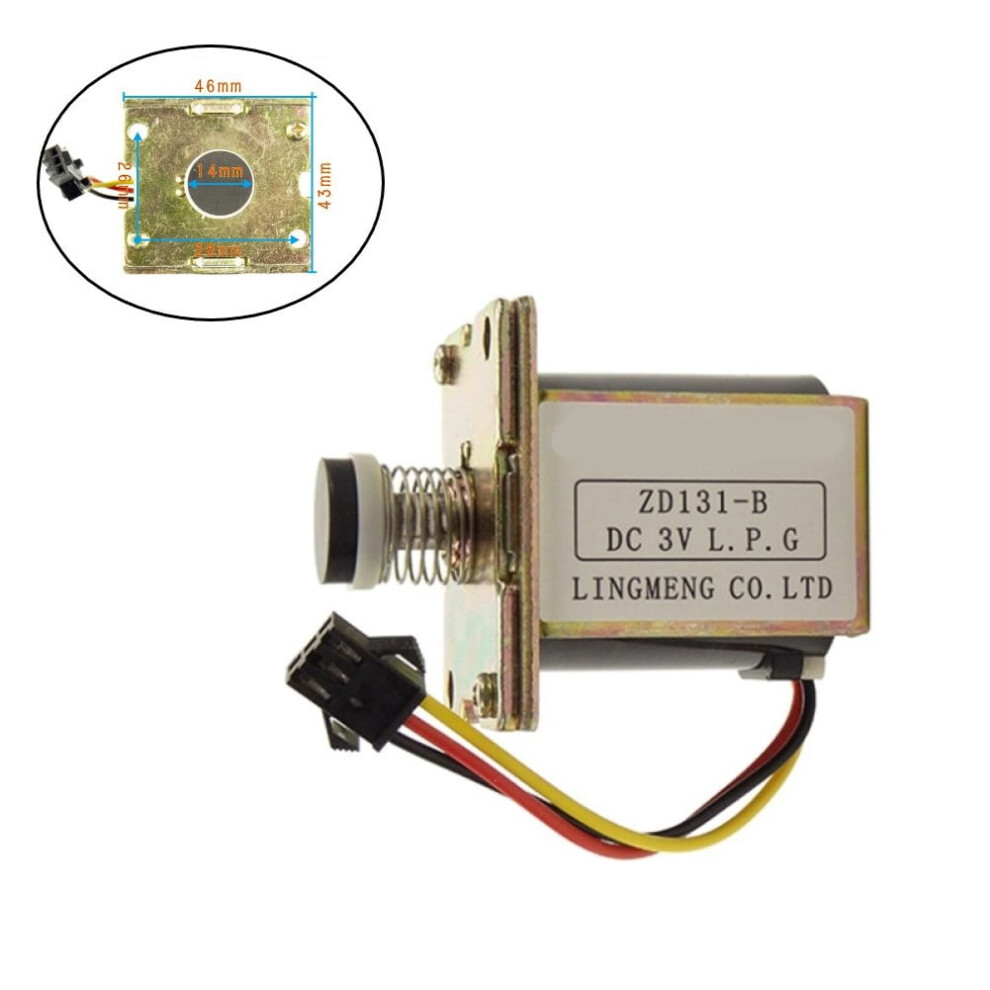 Gas Water Heater Solenoid Valve Dc24v 3-Pin 9107258923370