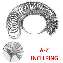 Outil de mesure de bagues Kayannuo en acier inoxydable, ensemble de 12 tailles