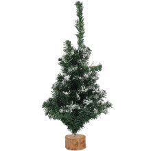 Artificial Christmas Tree Snowy Pine 24 Inches