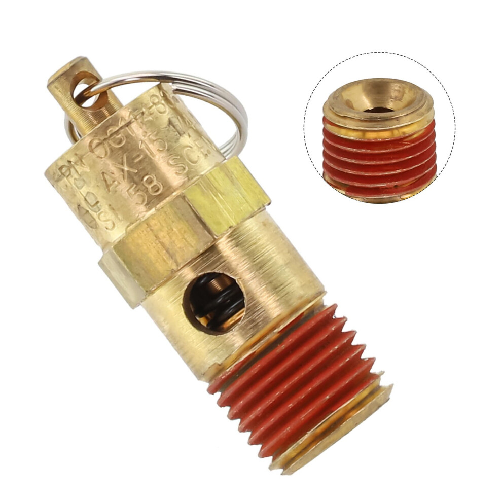 Mosiee Safety Relief Valve 1/4" Male Npt 150 Psi 9107258579249