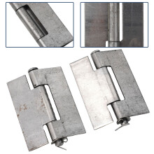 Mosiee raskasmetalliset oven saranat litteällä teräksellä, 2 kpl