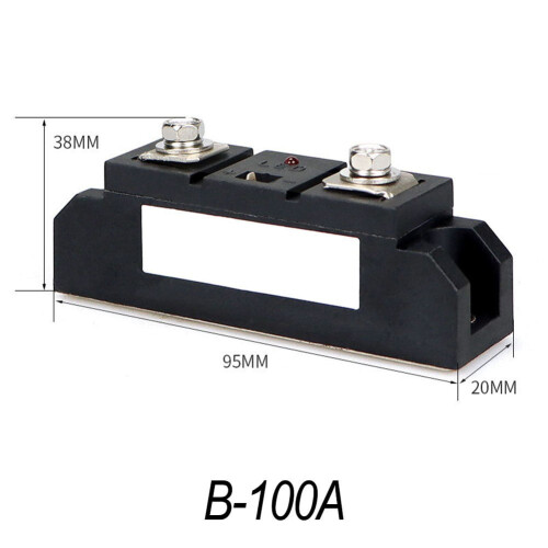 Mosiee Solid State Relais, enkelfase, 4-32VDC, 30-480VAC