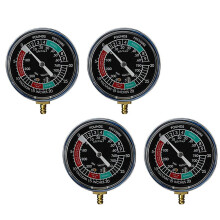 Motorcycle Fuel Vacuum Gauge 4X