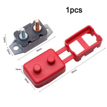 Mosiee 1 stuk automatische reset stroomonderbreker voor auto's, campers, boten, 12-24V, 10-50A