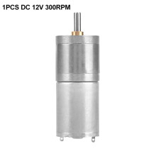 Motorino Mosiee DC12V con ingranaggi in metallo 25GA-370 60–1400 RPM