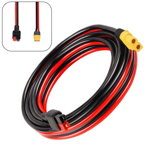 Prodlužovací kabel XT60H-F (samice-samec) 12AWG