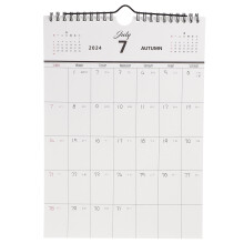 Wall-Mounted Whiteboard Calendar Paper Mache 24-Day