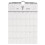 Wall-Mounted Whiteboard Calendar Paper Mache 24-Day 1