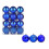 Christmas Ball Ornaments Blue 24 pcs 40mm 1