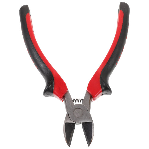 Handheld Diagonal Cutters Red High-Leverage Angled Pliers