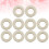 Trumpet felt washers cushion pads white 10 pcs 4