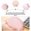 Handwarmer, oplaadbaar via USB, draagbaar, roze 2