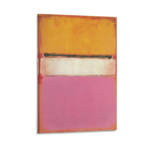 Estampe de Mark Rothko White Center 12x18 pouces
