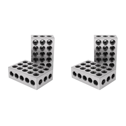 Precision Parallel Blocks Set Hardened Steel 4 pcs 25-75mm