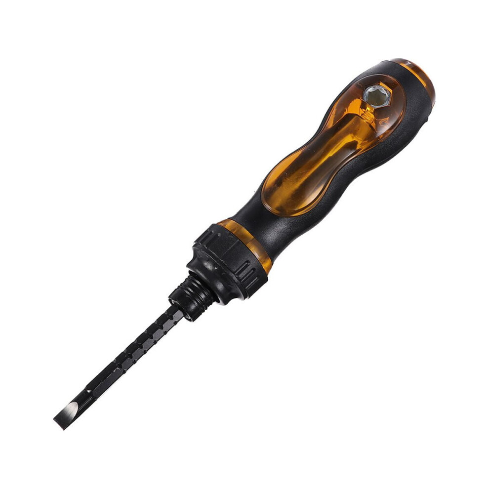 Magnetic Telescopic Ratchet Screwdriver Flat Cross Head 9107258581860
