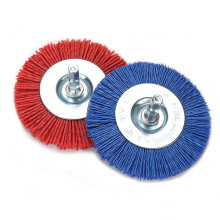 Nylon-Drahtbürstenbecher, 3 Zoll, 2er-Pack