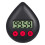 Digital timer, stænktæt, energibesparende, 3 farver 1
