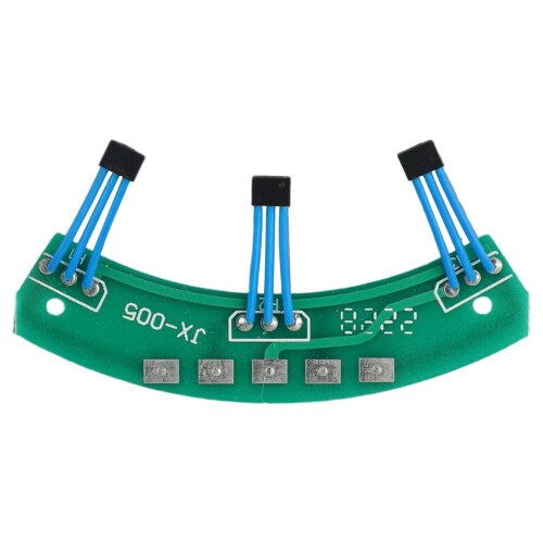 Beisidaer elcykel Hall-sensor PCB-kabel til 3-hjulet scooter