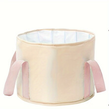 Foldable Foot Bath Bucket Insulated Hypoallergenic 1pc