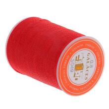 Leerbewerkingsdraad, rood, 55 meter
