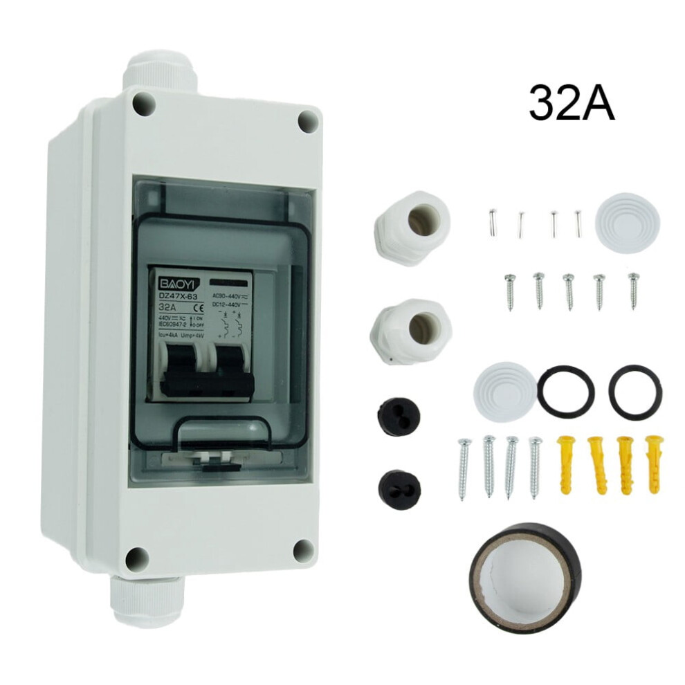 Pv Disconnector Dc440v 60A Waterproof Solar Box 9314556084904