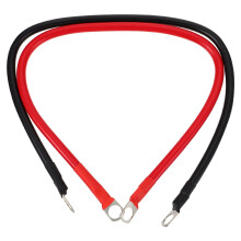Kit de terminais de cobre para cabo terra de bateria (2 peças, 2 AWG)