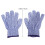 Schnittfeste Kinderhandschuhe Level 5XS Blau 4