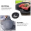 Cast Iron Portable Roasting Pan 12-inch Nonstick 6