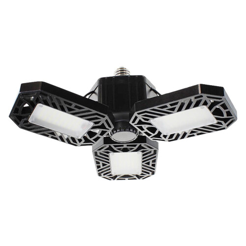 Lampe déformable LED pour atelier/garage 80W