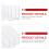 Porta libri da ufficio, fermalibri, organizer da scrivania (2 pezzi) 4