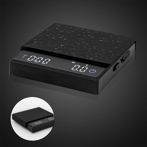 Digitale Kaffeewaage mit Timer, 2 kg, 0,1 g Genauigkeit 2