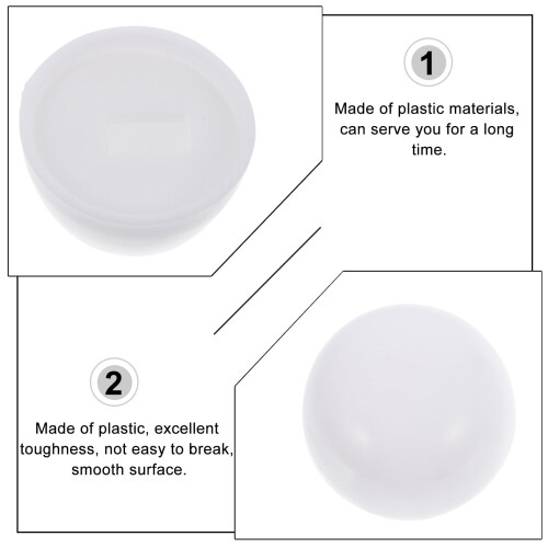 Toilet Bolt Cover Set Practical Decorative 4 Pair 1